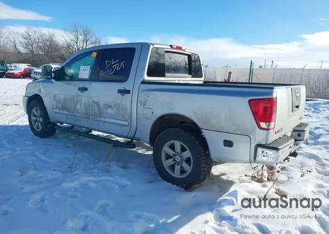 2012 Nissan Titan Pro-4X/S/Sl/Sv z USA, uszkodzony, nr VIN 1N6AA0EC1CN301028
